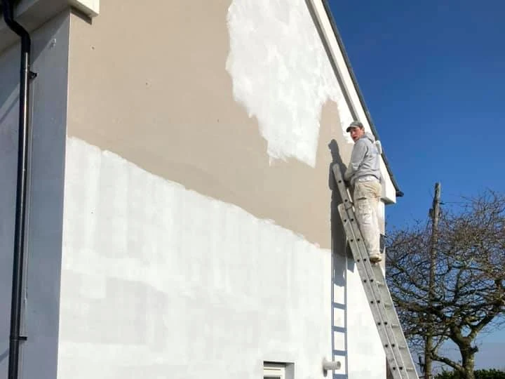 House painting in Kingsbridge by Daffodil Decor, painted house exterior